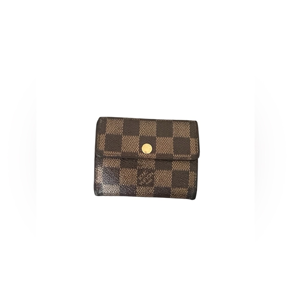 LOUIS VUITTON Damier Ebene Ludlow Wallet - Picture 1 of 13